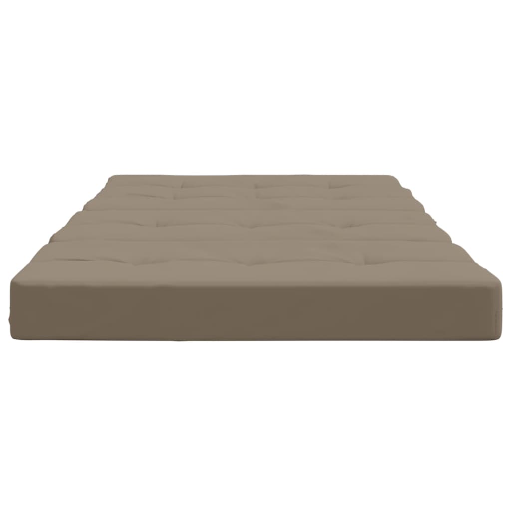 vidaXL Μαξιλάρια Ξαπλώστρας 2 τεμ. Taupe από Ύφασμα Oxford