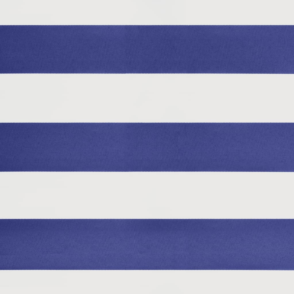 vidaXL Τέντα Πτυσσόμενη Αυτόματη Μπλε και Λευκή 4,5 x 3 μ.
