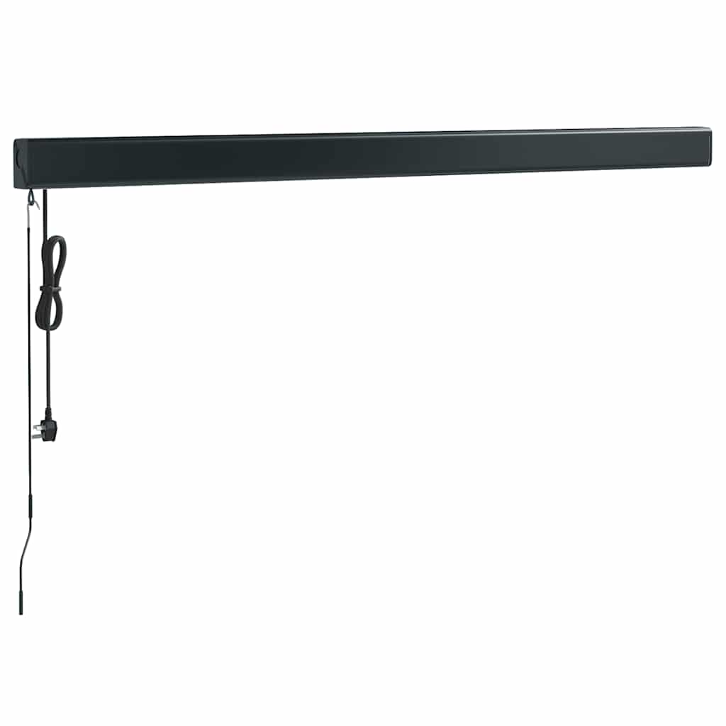 vidaXL Τέντα Πτυσσόμενη Πορτοκαλί / Καφέ 3,5x2,5 μ. Ύφασμα / Αλουμίνιο