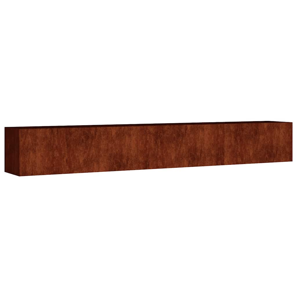 vidaXL Ζαρντινιέρα 280 x 40 x 40 εκ. από Ατσάλι Σκληρυθέν στον Αέρα