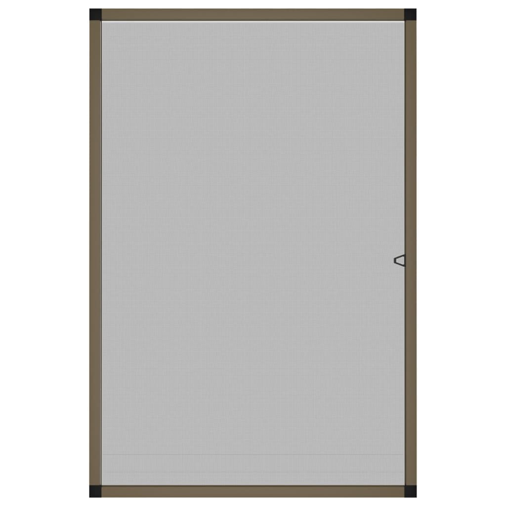 vidaXL Σήτα Εντόμων για Παράθυρα Καφέ 90 x 120 εκ.