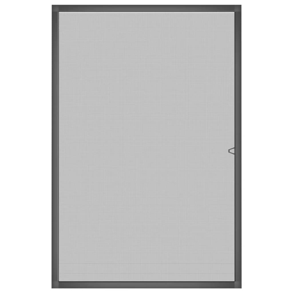 vidaXL Σήτα Εντόμων για Παράθυρα Ανθρακί 80 x 120 εκ.