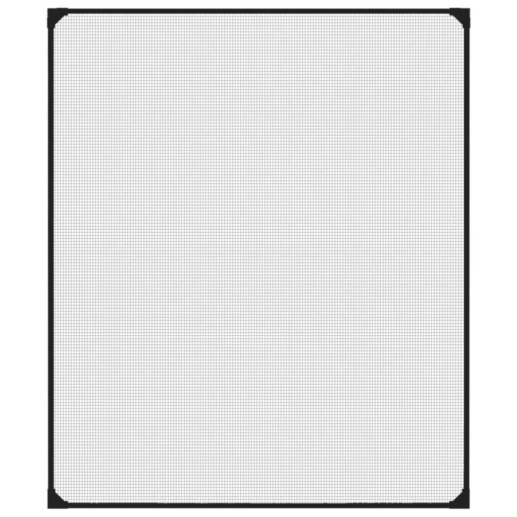 vidaXL Σήτα Εντόμων Μαγνητική για Παράθυρα Ανθρακί 100x120 εκ.