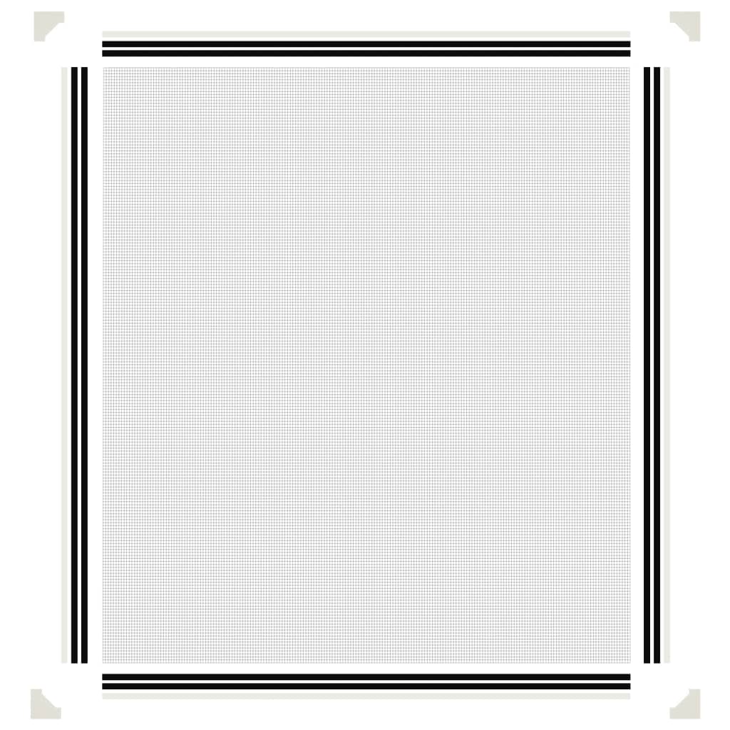 vidaXL Σήτα Εντόμων Μαγνητική για Παράθυρα Λευκή 120 x 140 εκ.