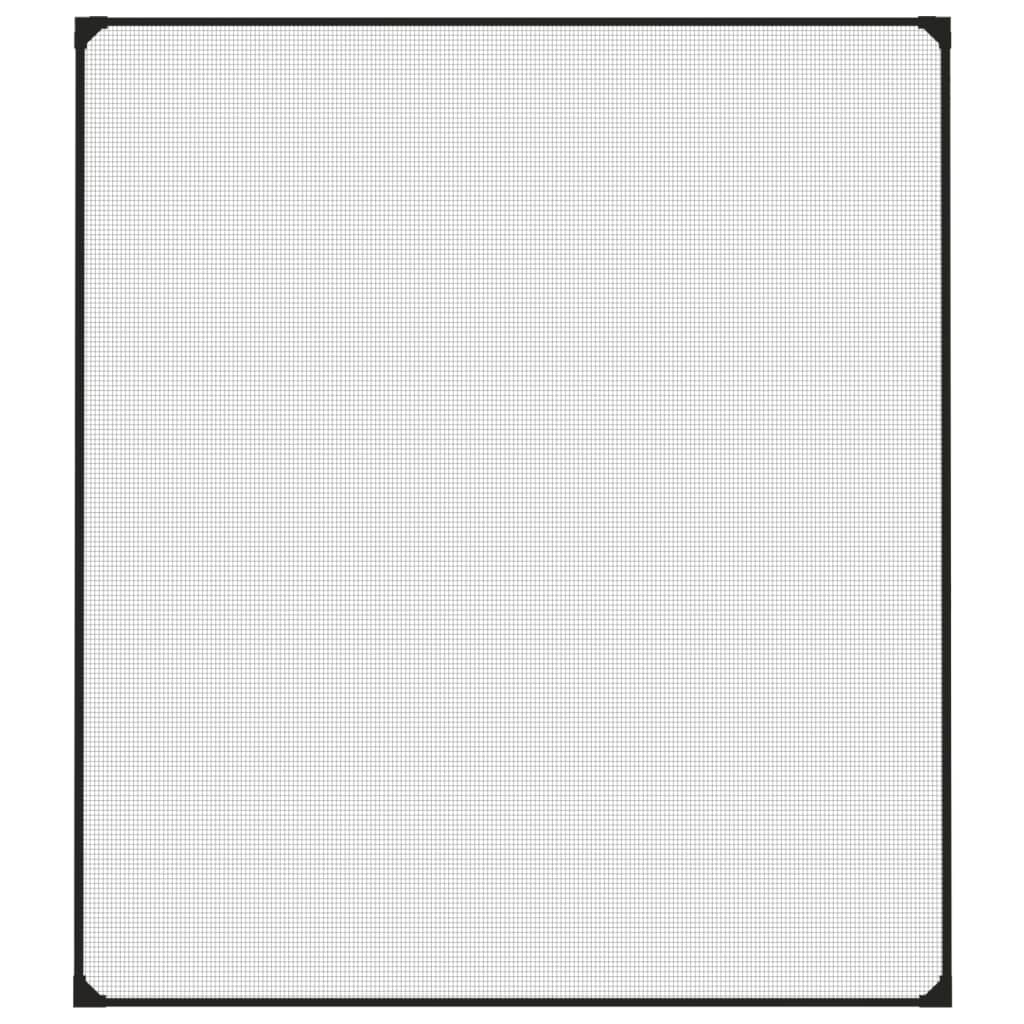 vidaXL Σήτα Εντόμων Μαγνητική για Παράθυρα Ανθρακί 120x140 εκ.