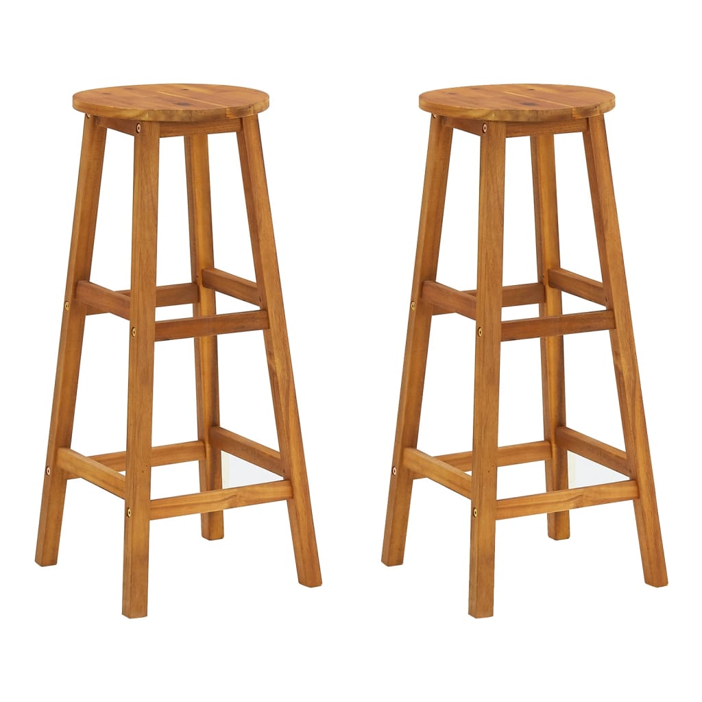 vidaXL Σετ Επίπλων Μπαρ Κήπου 3 Τεμαχίων από Μασίφ Ξύλο Ακακίας