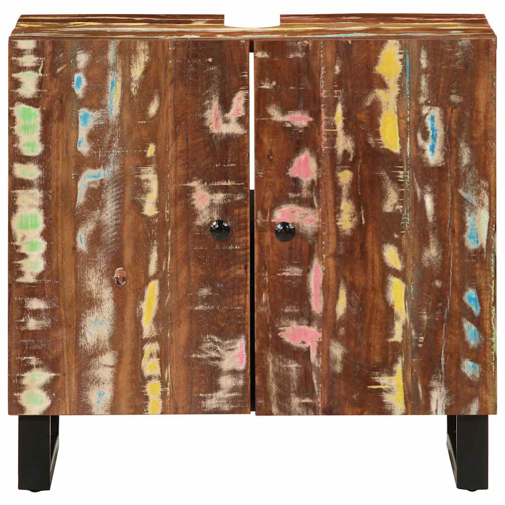 vidaXL Έπιπλο Νιπτήρα 62 x 33 x 58 εκ. Μασίφ Ανακυκλ. & Επεξ. Ξύλο