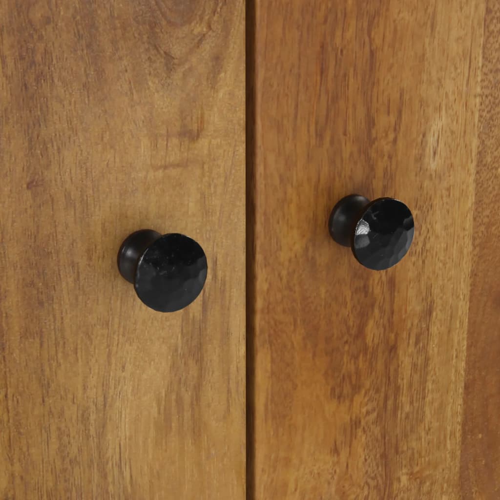 vidaXL Έπιπλο Νιπτήρα 62 x 33 x 58 εκ. Μασίφ Ξύλο Μάνγκο & Επεξ. Ξύλο