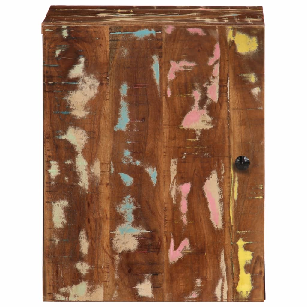 vidaXL Ντουλάπι Μπάνιου Επιτοίχιο 38x33x48 εκ. Μασίφ Ανακυκλωμένο Ξύλο