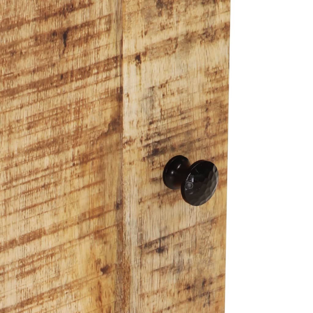 vidaXL Ντουλάπι Μπάνιου 38 x 33 x 58 εκ. από Μασίφ Ξύλο Μάνγκο