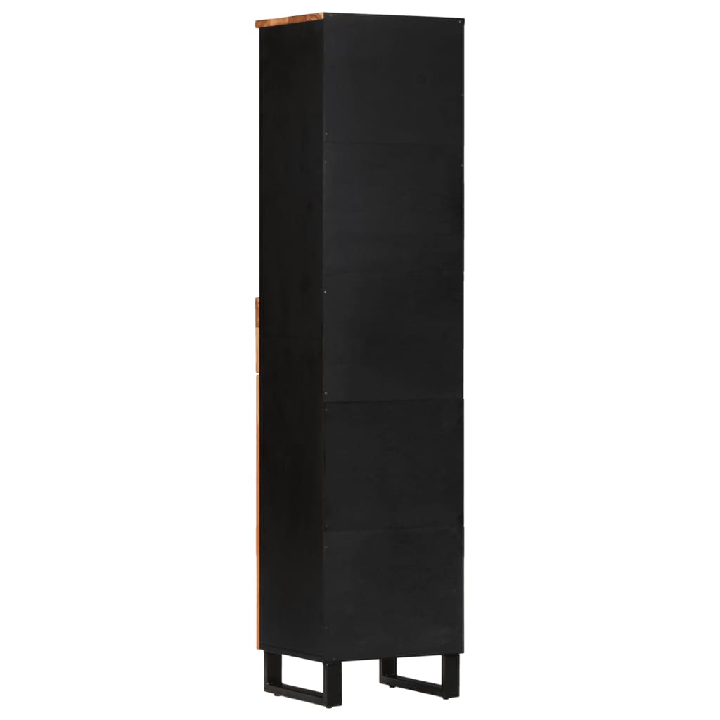 vidaXL Ντουλάπι Μπάνιου 38 x 33 x 160 εκ. από Μασίφ Ξύλο Ακακίας