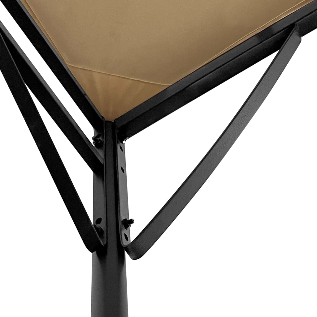 vidaXL Τέντα Taupe 2 x 2,3 μ. 180 γρ./μ² από Ύφασμα και Ατσάλι
