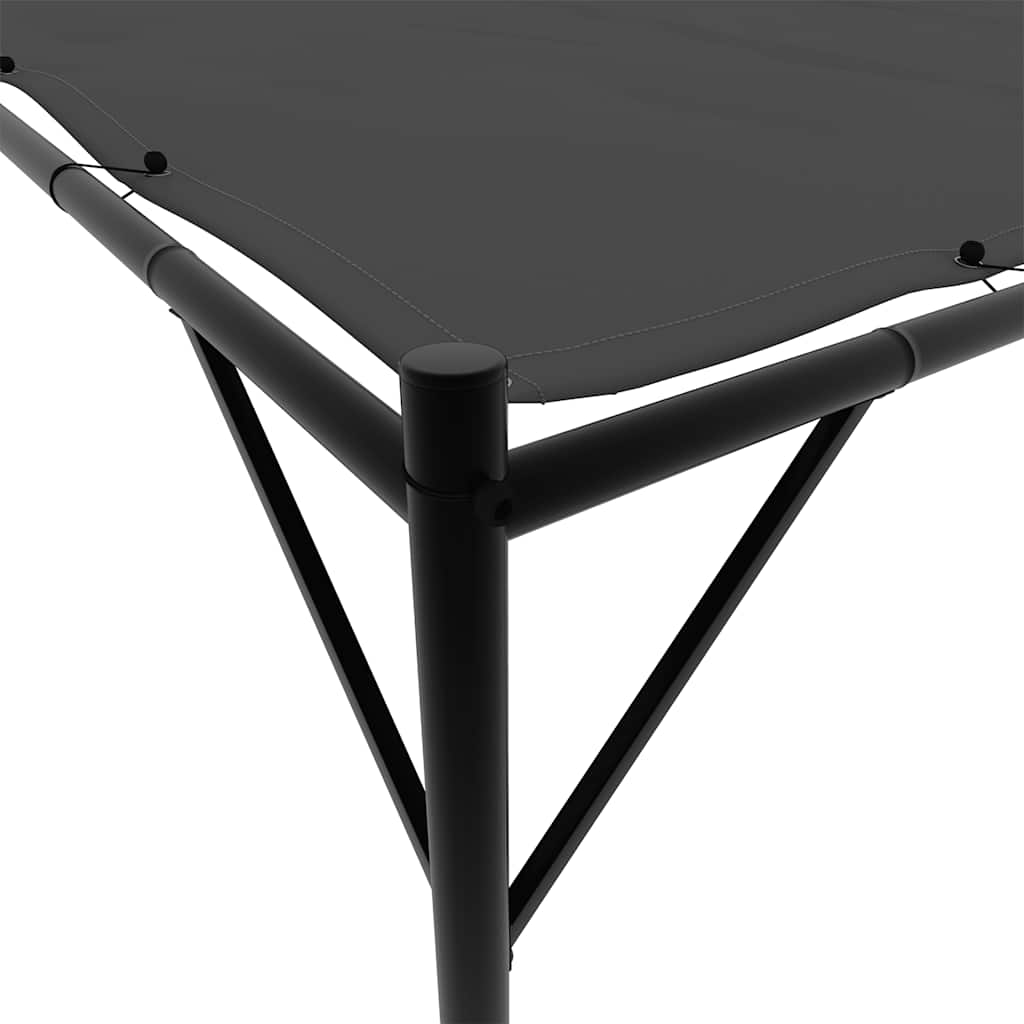 vidaXL Κιόσκι Ανθρακί 4x4 μ. 180 γρ/μ² από Ύφασμα και Ατσάλι