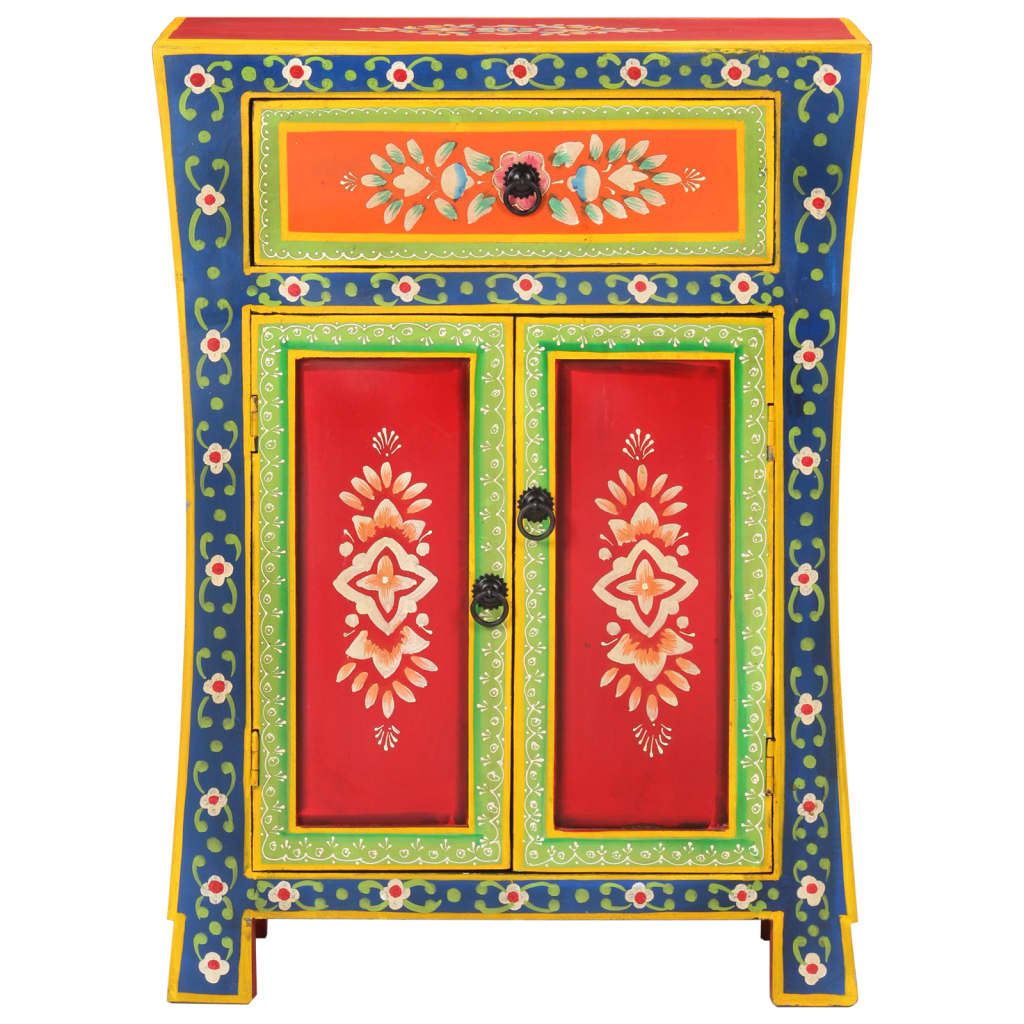 vidaXL Ντουλάπι Χειροποίητο 53x30x74 εκ. Μασίφ Ξύλο Μάνγκο