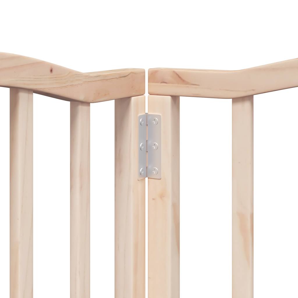 vidaXL Διαχωριστικό Σκύλων/Πόρτα Πτυσσόμενο 6 Πάνελ 300εκ. Ξύλο Λεύκας