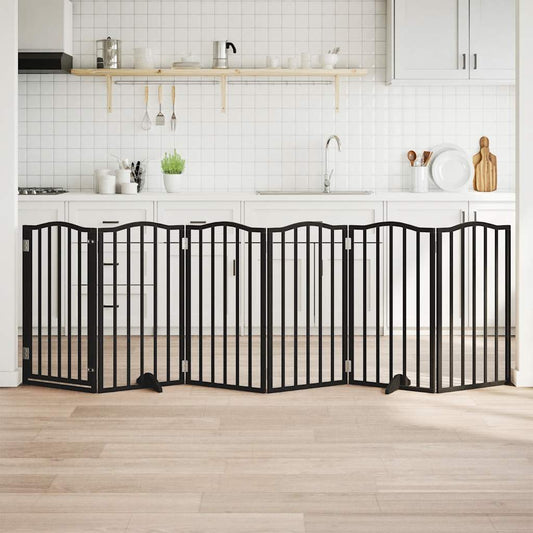 vidaXL Διαχωριστικό Σκύλων/Πόρτα Πτυσσόμενο 6 Πάνελ 300εκ. Ξύλο Λεύκας