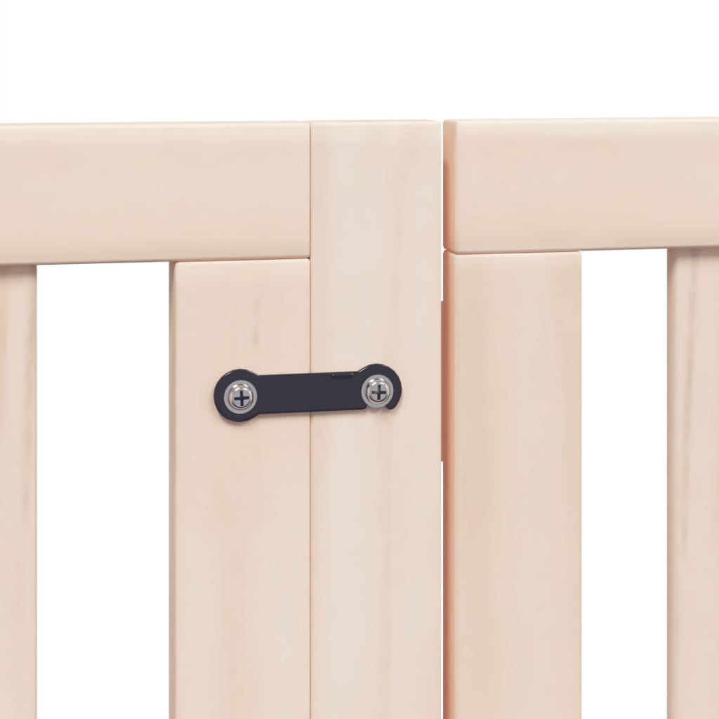 vidaXL Διαχωριστικό Σκύλων/Πόρτα Πτυσσόμενο 6 Πάνελ 300εκ. Ξύλο Λεύκας