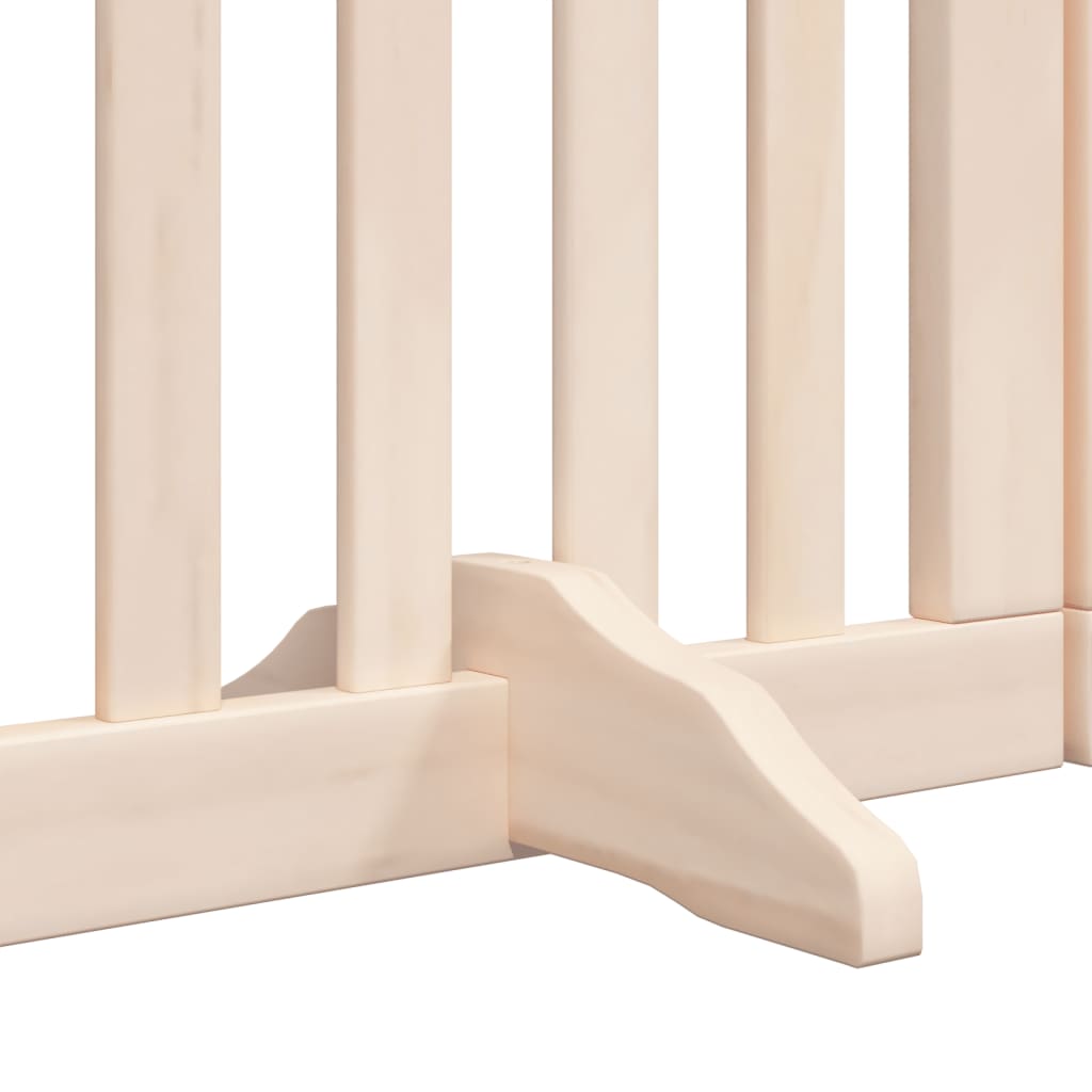 vidaXL Διαχωριστικό Σκύλων/Πόρτα Πτυσσόμενο 6 Πάνελ 300εκ. Ξύλο Λεύκας