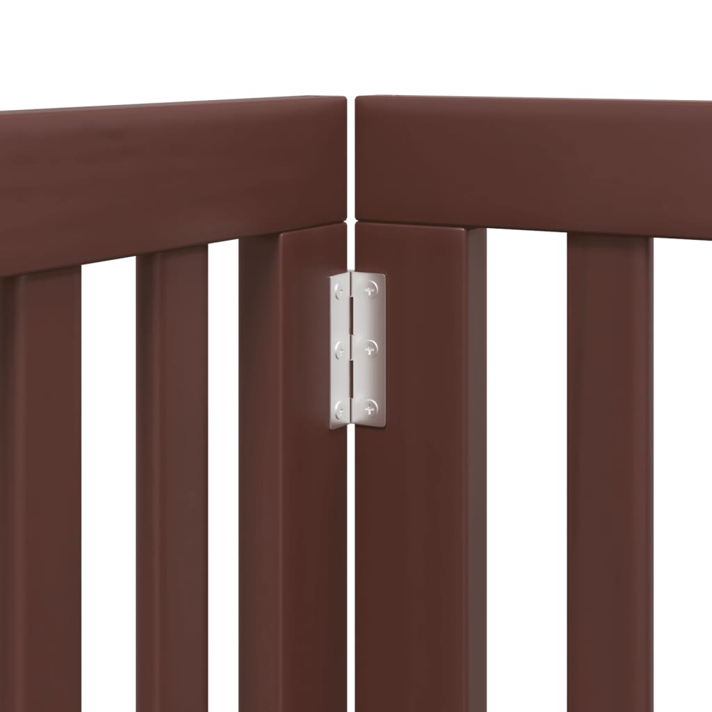 vidaXL Διαχωριστικό Σκύλων/Πόρτα Πτυσσόμενο 6 Πάνελ 300εκ. Ξύλο Λεύκας