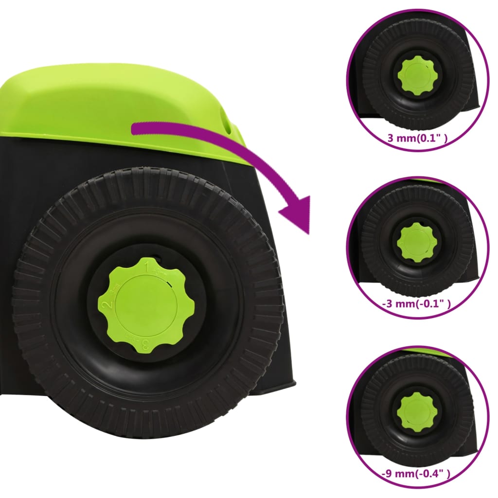 vidaXL Αεριστήρας Γκαζόν 2-σε-1 Ηλεκτρικός 1500 W