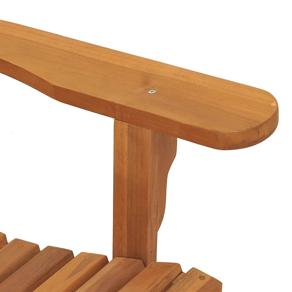 vidaXL Καρέκλα Κήπου Κουνιστή Adirondack 79x100x103 εκ Μασίφ Ξύλο Teak