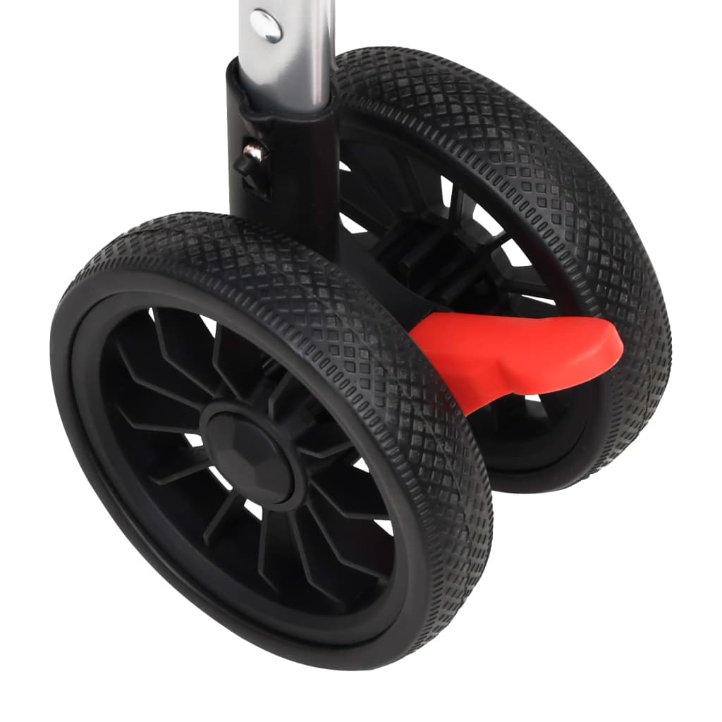 vidaXL Καρότσι Σκύλου Πτυσσόμενο Μπλε 76 x 50 x 100 εκ. Ύφασμα Oxford