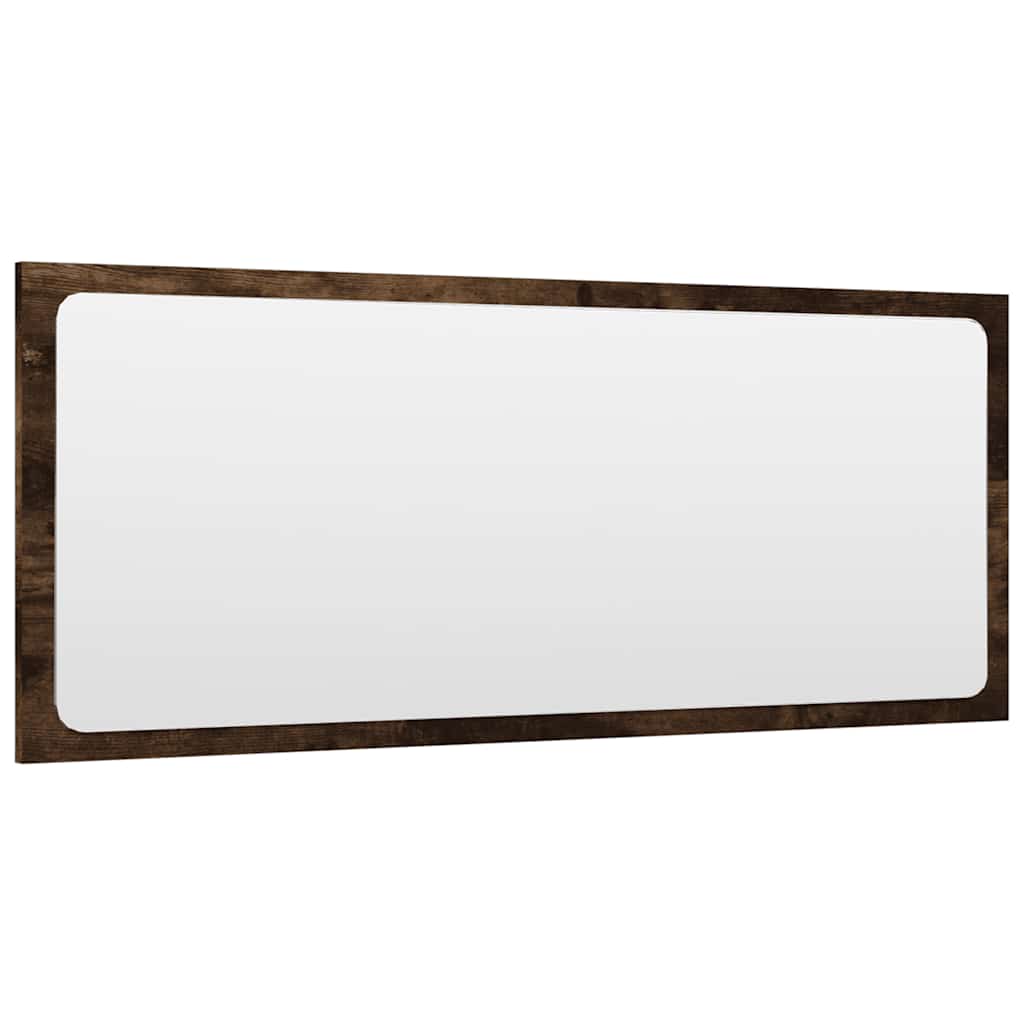 vidaXL Σετ Επίπλων Μπάνιου 2 Τεμαχίων Καπνιστή Δρυς από Τεχν. Ξύλο