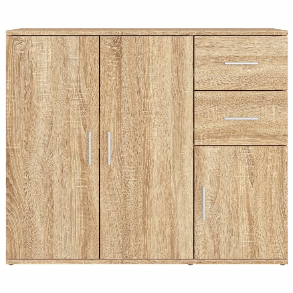 vidaXL Συρταριέρα Sonoma Δρυς 91x29,5x75 εκ. Επεξεργασμένο Ξύλο