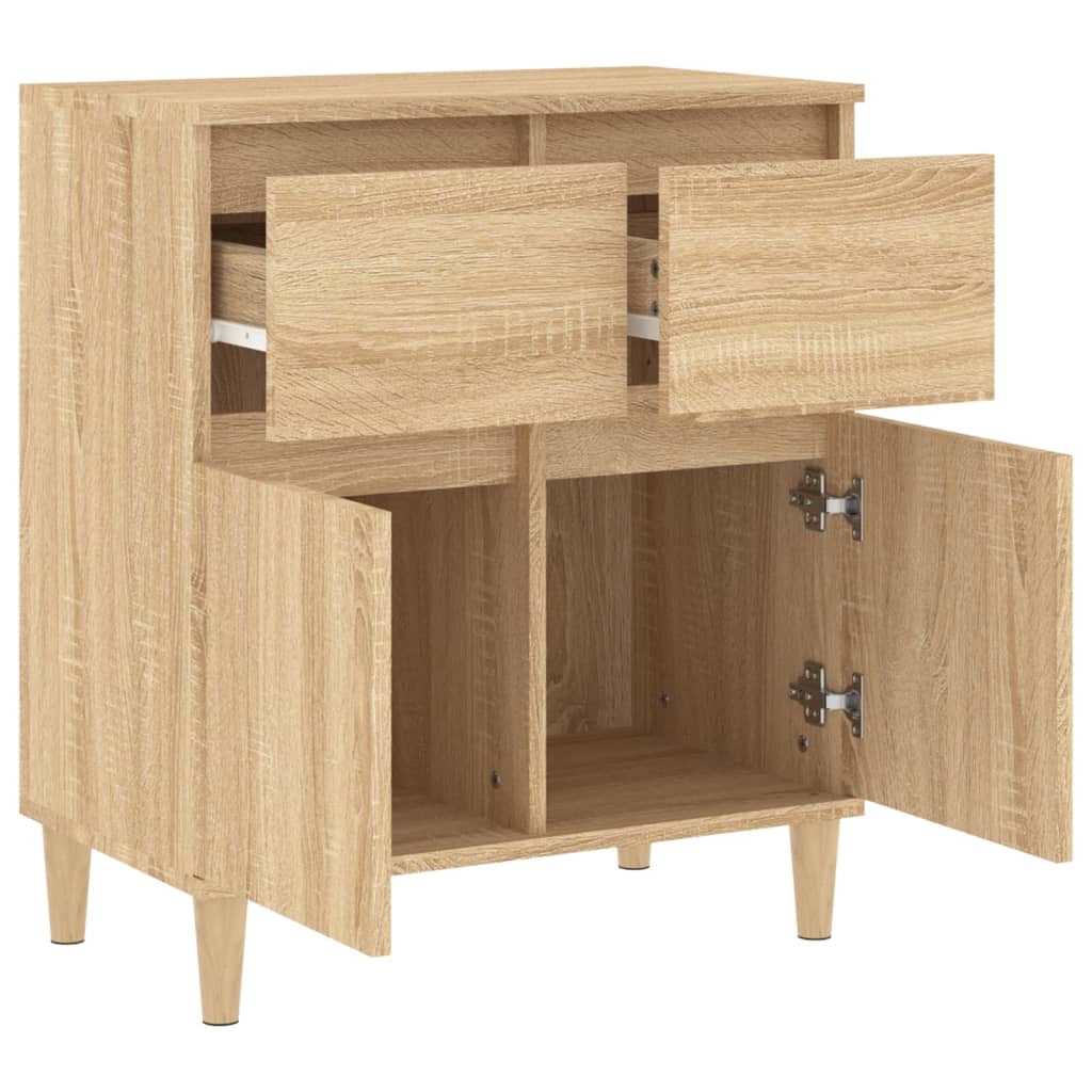 vidaXL Συρταριέρα Sonoma Δρυς 60x35x70 εκ. Επεξεργασμένο Ξύλο
