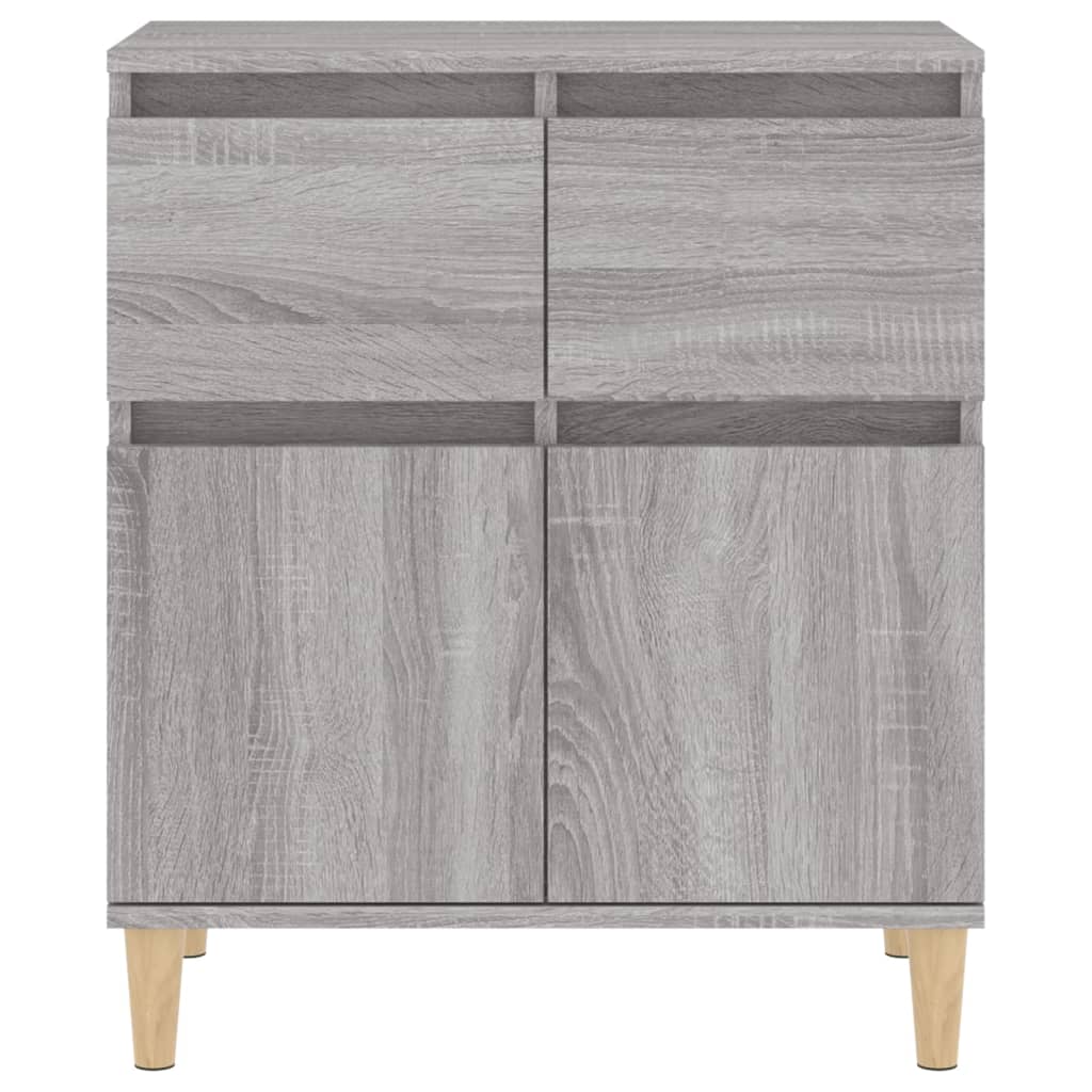 vidaXL Ντουλάπι Γκρι Sonoma 60x35x70 εκ. από Επεξεργασμένο Ξύλο