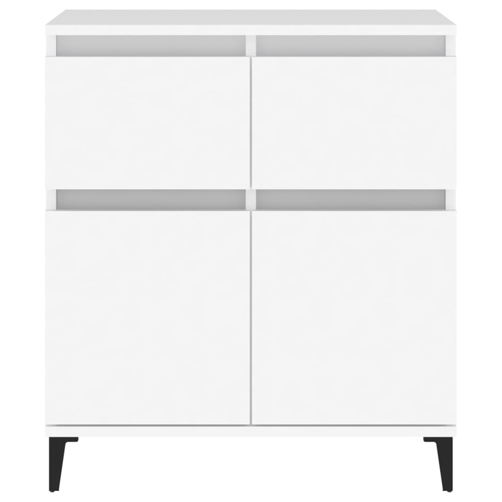 vidaXL Συρταριέρα Λευκή 60 x 35 x 70 εκ. από Επεξεργασμένο Ξύλο