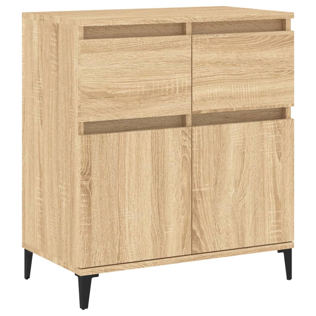 vidaXL Συρταριέρα Sonoma Δρυς 60x35x70 εκ. Επεξεργασμένο Ξύλο