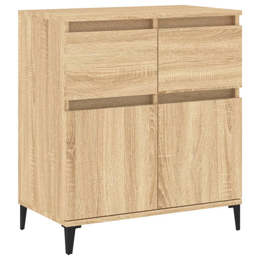 vidaXL Συρταριέρα Sonoma Δρυς 60x35x70 εκ. Επεξεργασμένο Ξύλο