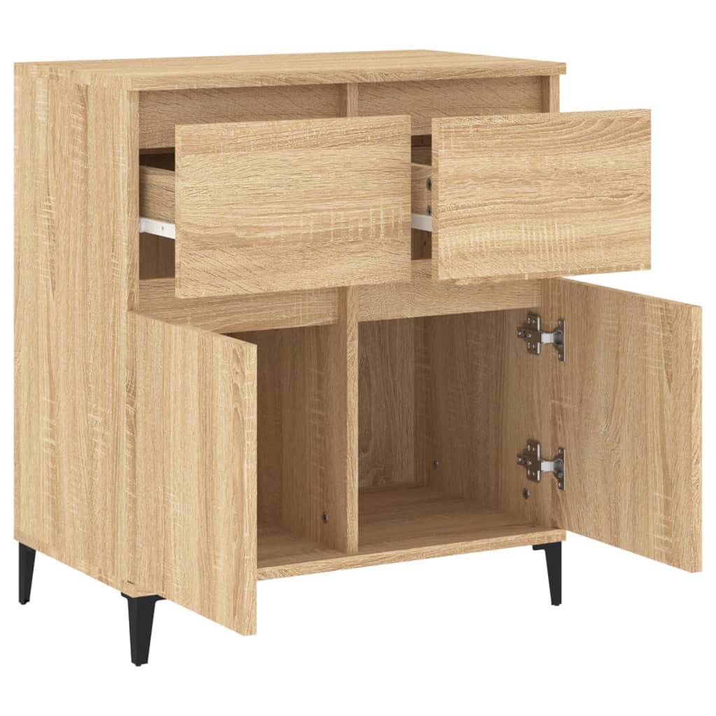 vidaXL Συρταριέρα Sonoma Δρυς 60x35x70 εκ. Επεξεργασμένο Ξύλο
