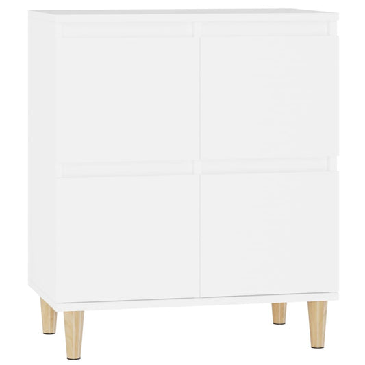 vidaXL Συρταριέρα Λευκή 60 x 35 x 70 εκ. από Επεξεργασμένο Ξύλο