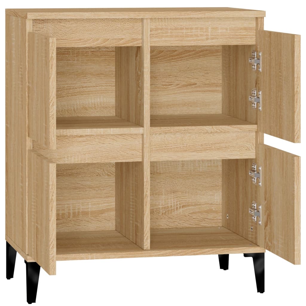 vidaXL Συρταριέρα Sonoma Δρυς 60x35x70 εκ. Επεξεργασμένο Ξύλο