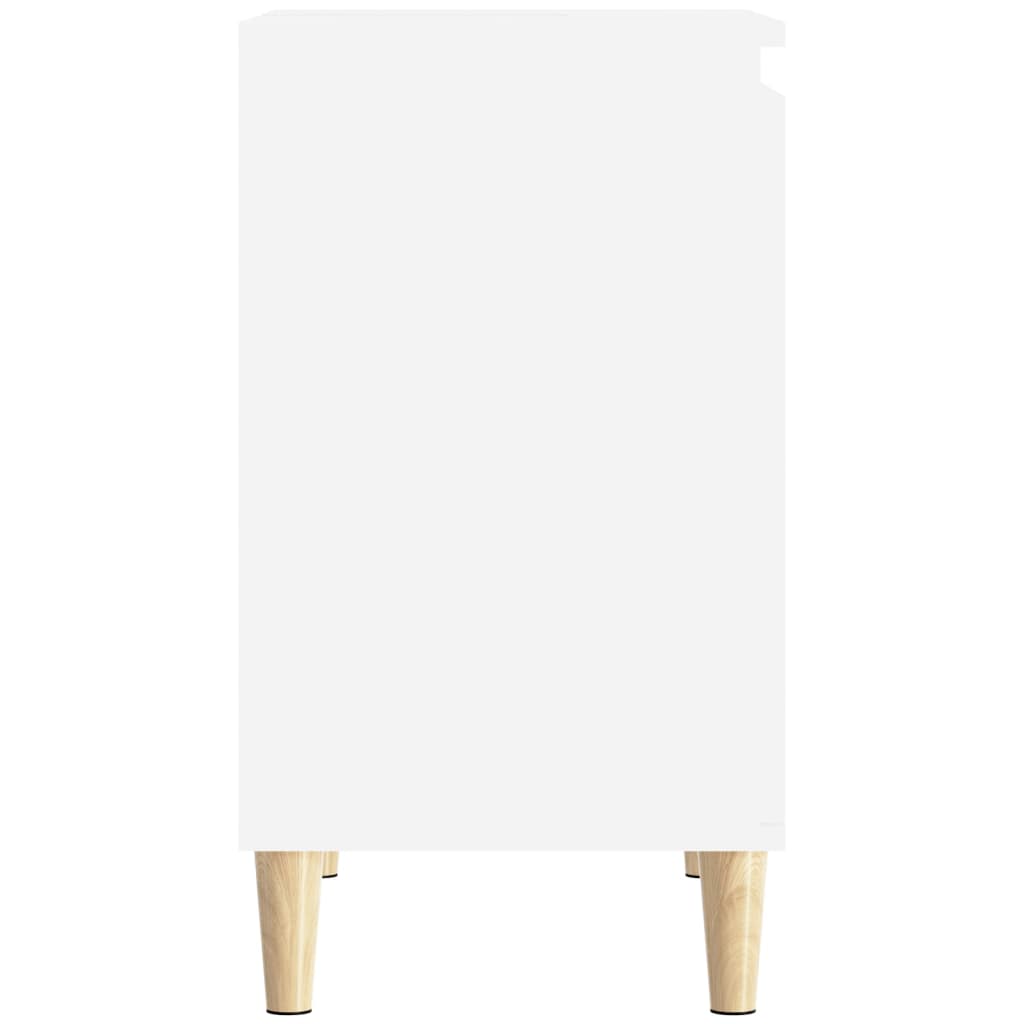 vidaXL Ντουλάπι Νιπτήρα Λευκό 58 x 33 x 60 εκ. από Επεξεργασμένο Ξύλο