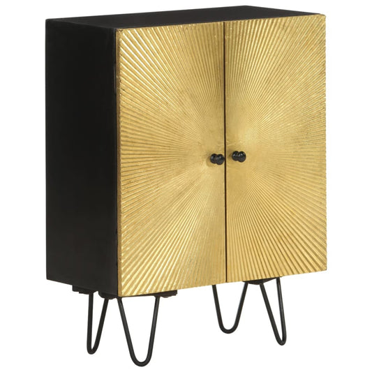 vidaXL Ντουλάπι 55 x 30 x 75 εκ. από Μασίφ Ξύλο Μάνγκο