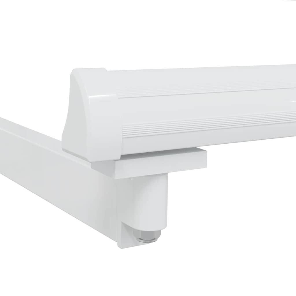 vidaXL Αναδιπλούμενο πλαίσιο τέντας Λευκός 300 x 250 εκ Αλουμίνιο