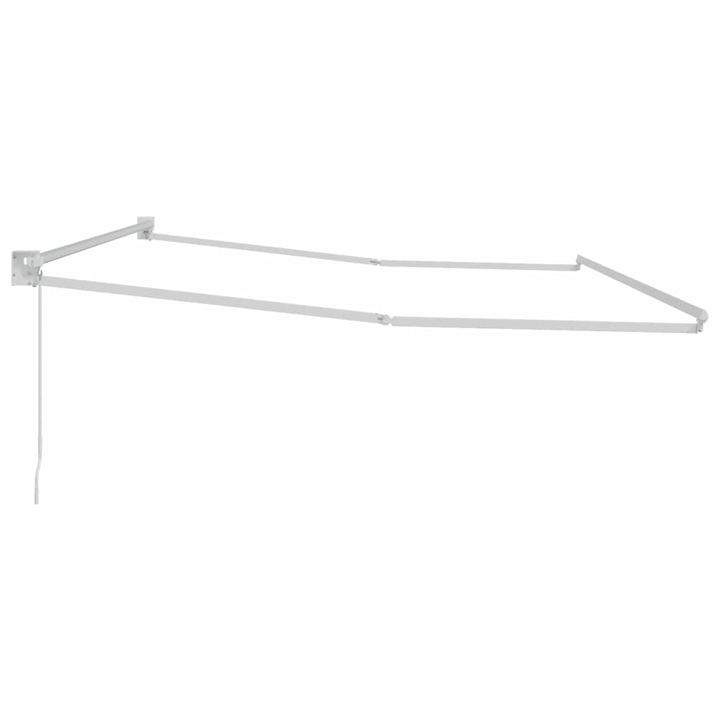 vidaXL Σκηνίτσα Αναδιπλούμενη Λευκό 500 x 300 εκ Αλουμίνιο