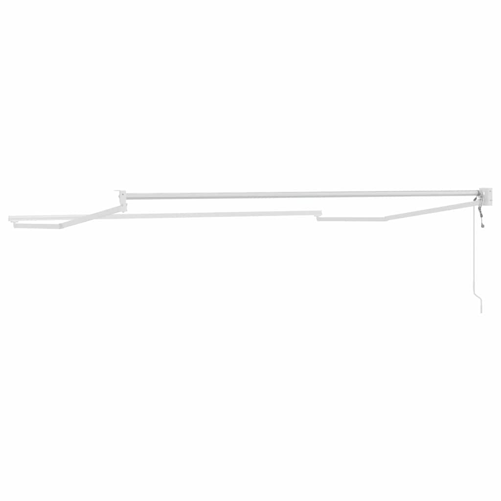 vidaXL Electric Awning Frame 3,5 x 2,5 m Λευκό