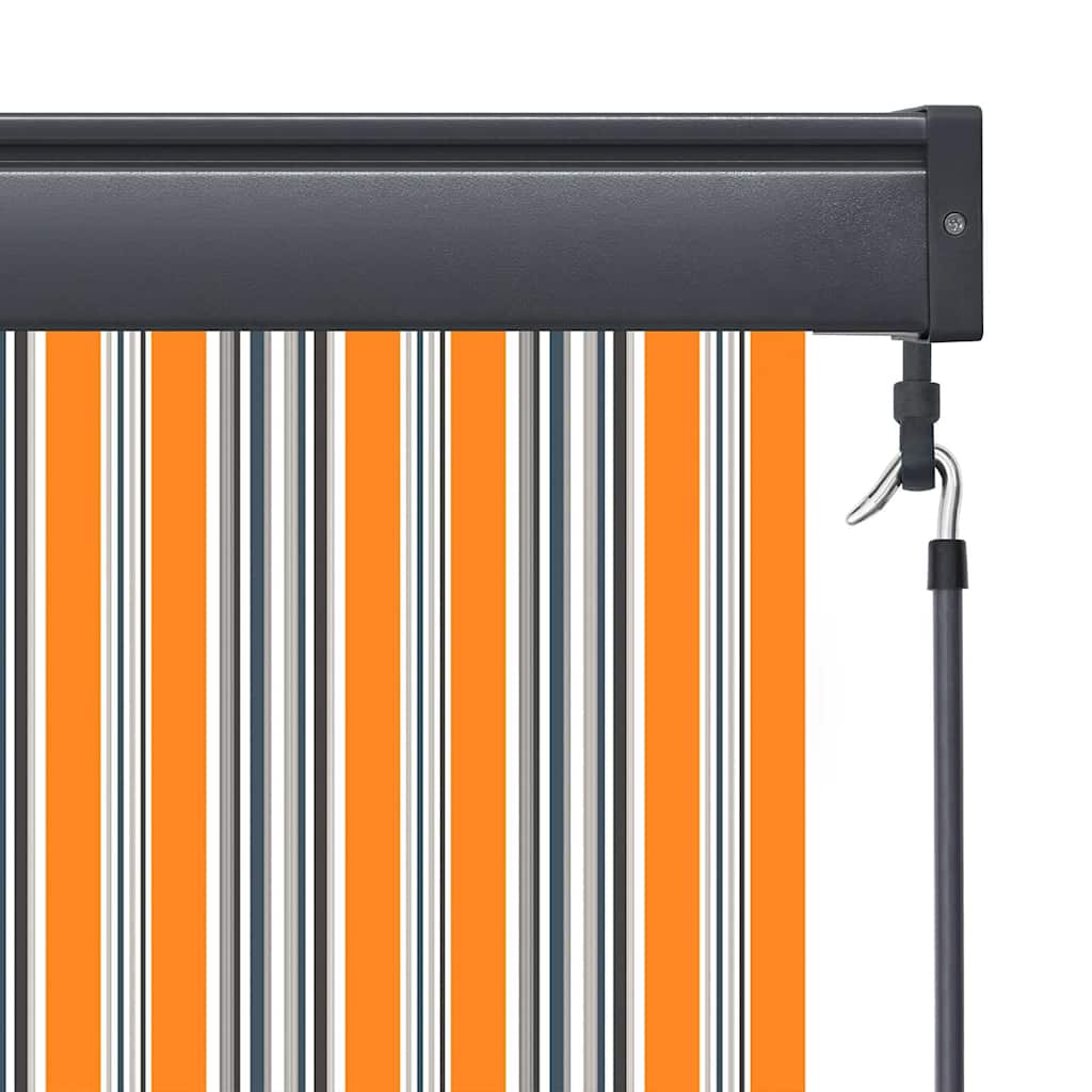 vidaXL Ρόλερ Κίτρινο και Μπλε 180 x 250 cm Ύφασμα και Αλουμίνιο