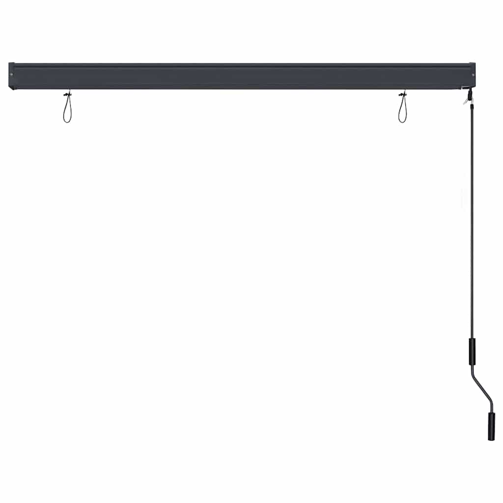 vidaXL Ρόλερ Ανθρακί 180 x 250 cm Ύφασμα και Αλουμίνιο