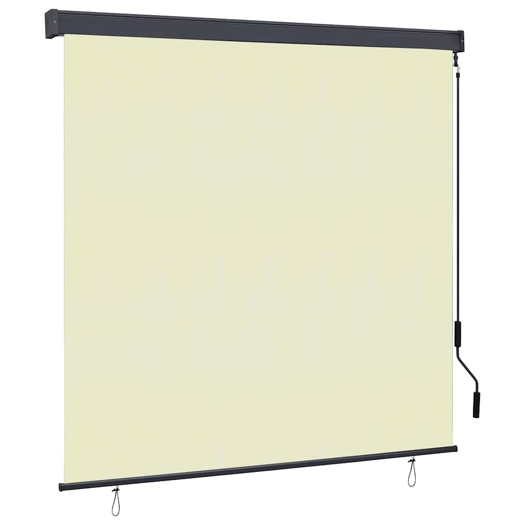 vidaXL Ρόλερ Κρεμ 180 x 250 cm Ύφασμα και Αλουμίνιο