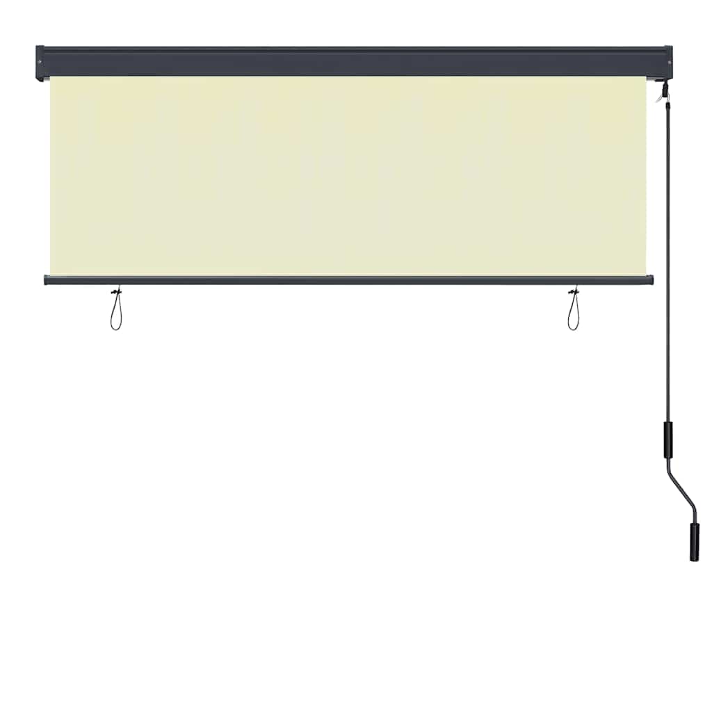 vidaXL Ρόλερ Κρεμ 180 x 250 cm Ύφασμα και Αλουμίνιο