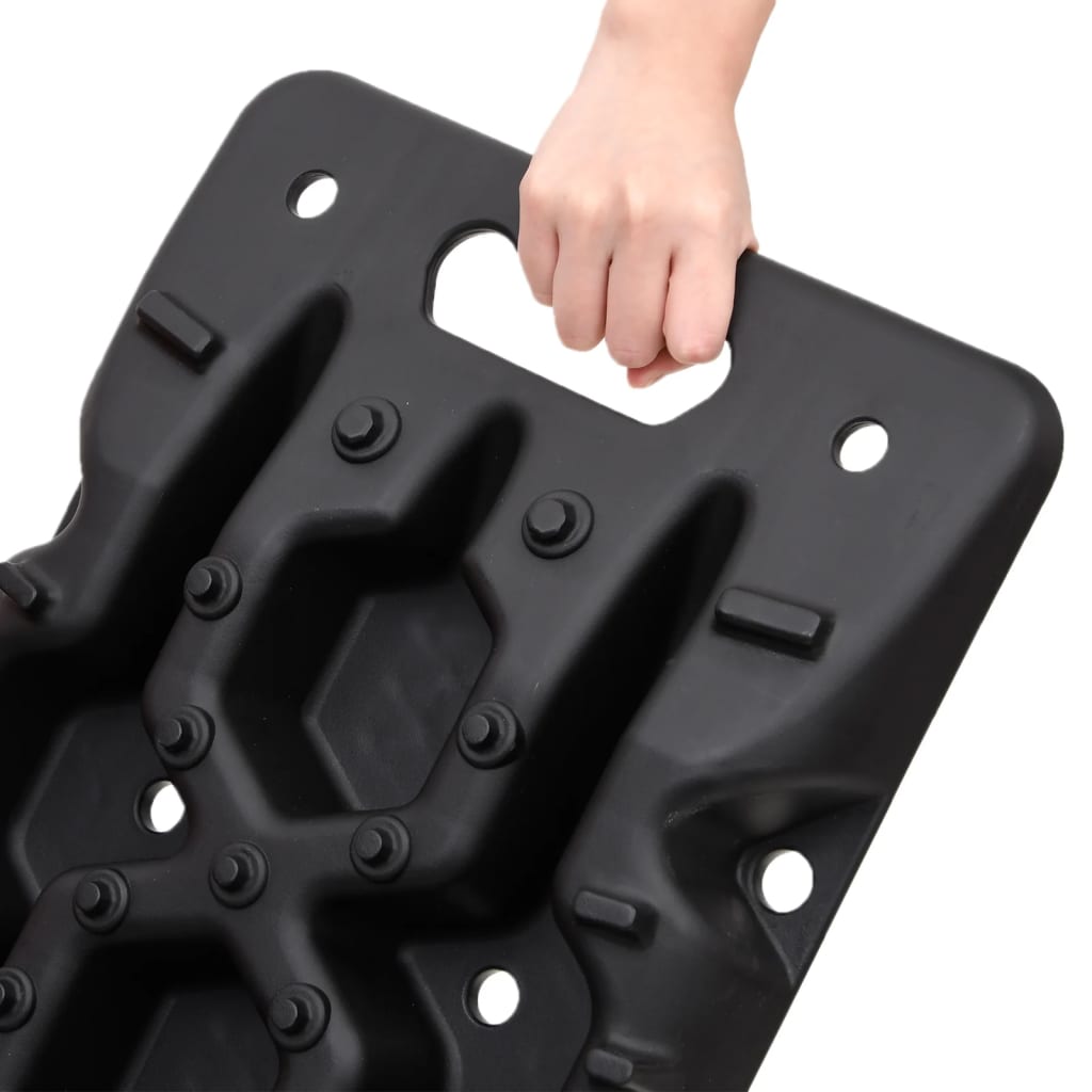 vidaXL Σανίδες Πρόσφυσης 2 τεμ. Μαύρες 107 x 31 x 7 εκ. από Νάιλον