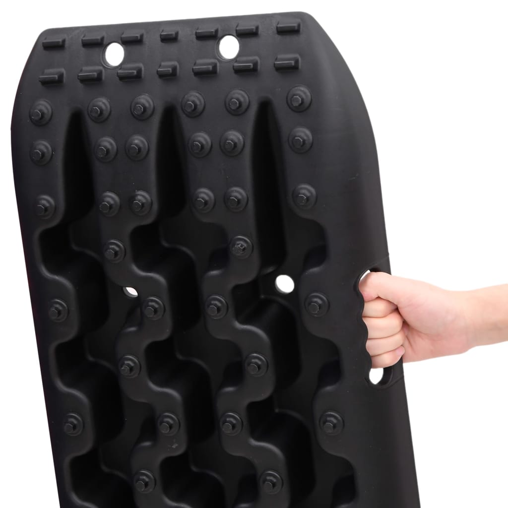 vidaXL Σανίδες Πρόσφυσης 2 τεμ. Μαύρες 106 x 30,5 x 7 εκ. από Νάιλον