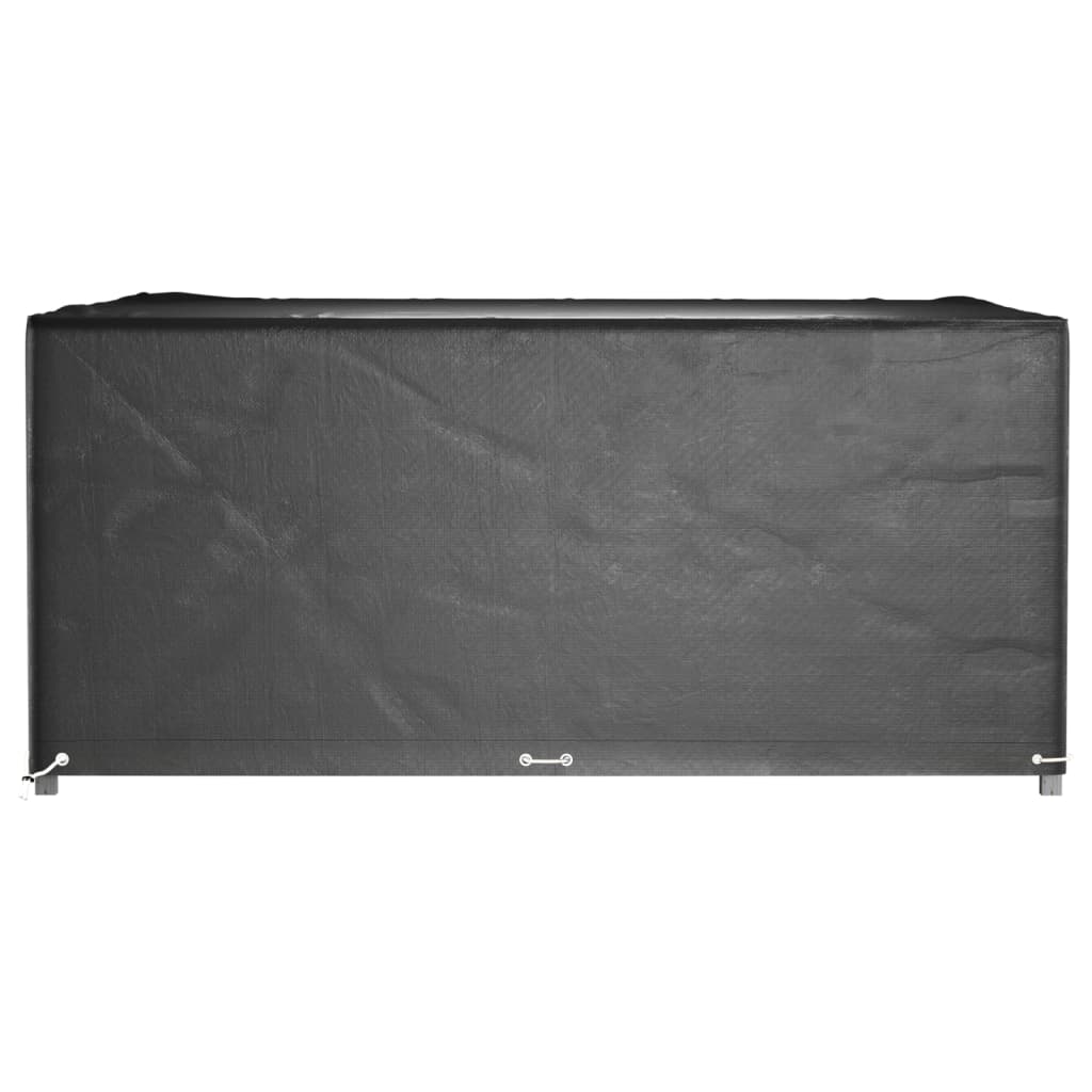 vidaXL Κάλυμμα Επίπλων Κήπου 2 τεμ Τετράγ. με 16 Κρίκους 250x250x90 εκ