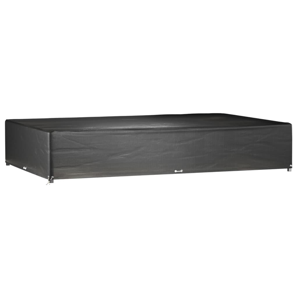 vidaXL Κάλυμμα Επίπλων Κήπου 2 τεμ. Ορθογ. με 16 Κρίκους 325x205x60 εκ