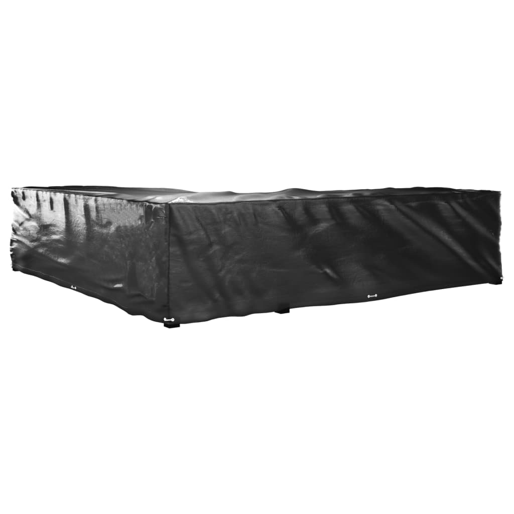 vidaXL Καλύμματα Επίπλων Σχήμα Γ με 20 Κρίκους 2 τεμ. 300x300x70 εκ.